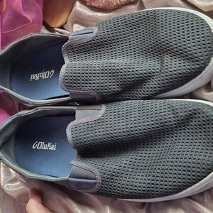 Men’s Lae’ahi Olukai Gray Slip-On Shoes